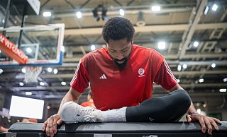 Spencer Dinwiddie fand bei der Niederlage in Valencia zu spät seinen Rhythmus. (Archivbild) - Harald Tittel/dpa