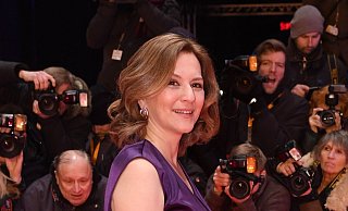 Schauspielerin Martina Gedeck, hier 2017 bei den 67. Internationalen Filmfestspielen in Berlin, wird beim Kunstfest auf Schloss Corvey zu Gast sein. - dpa
