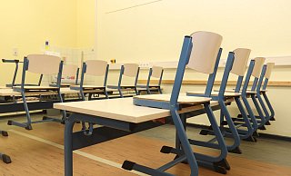 Leere Klassenräume an der Grundschule Gohfeld. - Susanne Barth