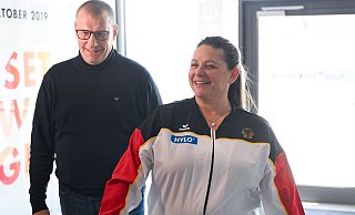 Toptrainerin Aimee Boorman geht die Arbeit in Stuttgart voller Euphorie an. - Bernd Weißbrod/dpa