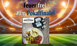 Gewinnspiel der NW in Zusammenarbeit mit Kohlstedde für das Pokalfinale von Arminia. - Kohlstedde