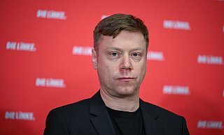 Der Linken-Vorsitzende Martin Schirdewan. - Soeren Stache/dpa