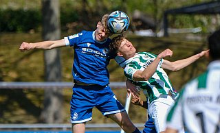 Niklas Möllers, Kapitän von Arminias U19 in der abgelaufenen Saison, hat beim DSC verlängert und gehört zum U21-Kader. - Andreas Zobe