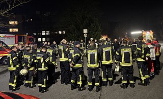 Die Feuerwehr in Bielefeld hatte einen Großeinsatz am Bielefelder Johannisstift. - Paul Brinkmann