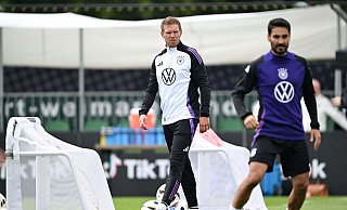 Für die DFB-Elf um Julian Nagelsmann stehen noch zwei Testspiele vor dem EM-Start auf dem Programm. - Federico Gambarini/dpa