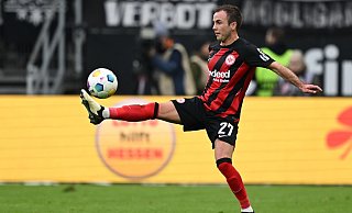 Der Frankfurter Mario Götze ist bei der Kleinfeld-Fußballliga Kings League dabei. - Arne Dedert/dpa