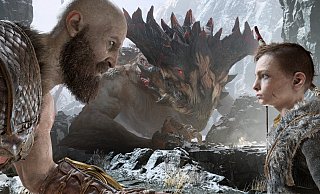 Vater Kratos und Sohn Atreus nehmen es mit übergroßen Trollen der nordischen Mythologie auf. - Sony