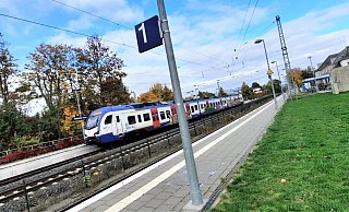 Auch der Steinheimer Bahnhof liegt an der von vielen Pendlern genutzten Verbindung der S5 zwischen Paderborn und Hannover. - Madita Schellenberg