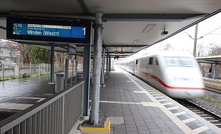 Alle Trassenvarianten führen über die Kurstadt. Ein Halt ist in Bad Oeynhausen aber nicht vorgesehen. - Ulf Hanke