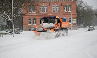 Die SWK war viele Stunden am Tag unterwegs, um die Hauptstraßen vom Schnee zu befreien. - Ralf Bittner