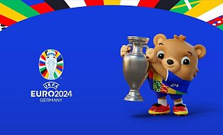 Ein Bär wird Maskottchen für die Europameisterschaft 2024 in Deutschland. - UEFA