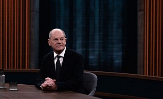 Bundeskanzler Olaf Scholz (SPD) hat in der ARD-Sendung "Caren Miosga" Stellung bezogen. - Carsten Koall/dpa