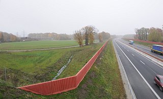 Hesseln hat in der A33 nun einen Nachbarn, an den sich das Dorf erstmal gewöhnen muss. - Marc Uthmann