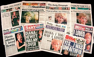 Das Interview beherrschte am Tag nach der Ausstrahlung die Titelseiten britischer Medien. (Archivbild) - Martin Cleaver/AP/dpa