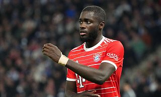 Will durch seine Stimme die Verteidigung führen: Bayerns Dayot Upamecano. - Soeren Stache/dpa