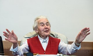 Aktuell verbüßt Ursula Haverbeck (91) in der JVA Bielefeld-Brackwede eine Freiheitsstrafe. - Bernd Thissen/dpa