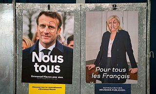 In den Umfragen liegt Macron vorne, aber Experten schließen einen Sieg von Le Pen nicht aus. - Foto: Bob Edme/AP/dpa