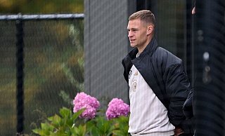 Wird vorzeitig nach München zurückfliegen: Joshua Kimmich. - Federico Gambarini/dpa