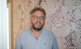 Malermeister Christian Frings aus Rheda-Wiedenbrück ist Lehrlingswart der Maler-, Lackierer- und Raumausstatter-Innung Gütersloh. - Anja Hustert