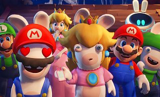 Partystimmung bei Mario und den Rabbdis. Doch die Ankunft eines finsteren Rochens zwingt sie auf zu neuen Abenteuern. - Ubisoft/dpa-tmn