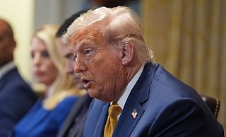 Trump kritisiert Putin. - Evan Vucci/AP/dpa Trump kritisiert Putin. - Evan Vucci/AP/dpa
