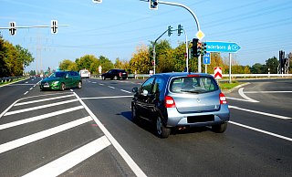 Der Verkehr an der A33-Anschlusstelle SHS fließt wieder in alle Richtungen. - Gunter Held
