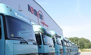 Retter in der Not: Das Logistik-Unternehmen Kemena sucht häufig neue Fahrer und bot dem gestrandeten Mann aus Litauen einen neuen Job. - Kemena