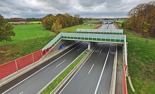 An der Anschlussstelle Bad Rothenfelde/Dissen kommt es in der nächsten Woche zu nächtlichen Volllsperrungen. - Sarah Jonek