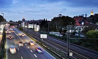 Zwischen 22 und 6 Uhr soll auf dem OWD nun bald Tempo 60 gelten. - Sarah Jonek Zwischen 22 und 6 Uhr soll auf dem OWD nun bald Tempo 60 gelten. - Sarah Jonek