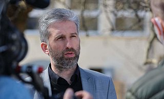 Boris Palmer bei einem Interview im März 2021. - AFP