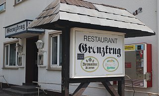 Die Gaststätte Grenzkrug am Minden Weseler Weg steht aktuell zum Verkauf. - Jan-Henrik Gerdener