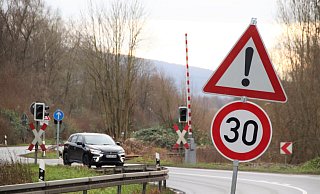 Tempo 30 am Taubenborn bei Höxter: Das gilt bereits seit Mitte Dezember. - David Schellenberg/Archiv