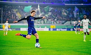 Der 17-jährige Luis Engelns feierte in dieser Spielzeit beim SC Paderborn sein Profidebüt. - Besim Mazhiqi