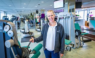 Doreen Habelmann ist die Inhaberin des Bielefelder Fitnessstudios "Femina". - Sarah Jonek