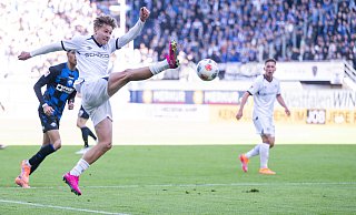 Joel Grodowski war ein Aktivposten beim DSC Arminia, doch sein Kampf war am Ende vergebens. - Teresa Kroeger