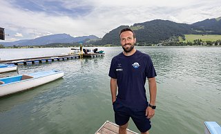Ralf Kettemann, Trainer des SC Paderborn, genießt die entspannte Atmosphäre am Walchsee während des erfolgreichen Trainingslagers. Im Interview zieht er seine Bilanz. - Oliver Krato Ralf Kettemann, Trainer des SC Paderborn, genießt die entspannte Atmosphäre am Walchsee während des erfolgreichen Trainingslagers. Im Interview zieht er seine Bilanz. - Oliver Krato