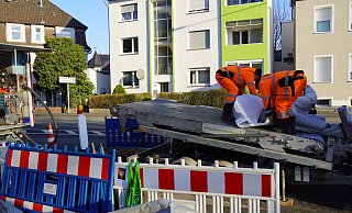 Schon in anderen Bereichen am Giers- und Heierswall in Paderborn sind Kanalsanierungen vorgenommen worden. - Felix Schwien