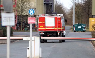Bei dem Unfall am Kraftwerk ist ein Arbeiter schwer verletzt worden. - Alex Lehn