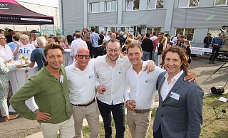 Die Gründer der neuen Privatschule im Kreis Gütersloh: Kevin Kreyer (v.l.), Frederik Flötotto, Julian Höner, Sebastian Kreyer und Andre Barloi. - Sigurd Gringel Die Gründer der neuen Privatschule im Kreis Gütersloh: Kevin Kreyer (v.l.), Frederik Flötotto, Julian Höner, Sebastian Kreyer und Andre Barloi. - Sigurd Gringel