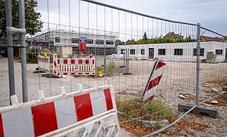 Voraussichtlich im Oktober wird der GMP den Bau an der Paderborner Bahnhofstraße an die Kulturwerkstatt übergeben. - Niklas Tüns