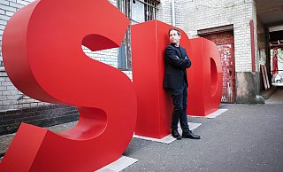 Kevin Kühnert, ehemaliger Generalsekretär der SPD, bei der Präsentation der Europawahl-Kampagne der SPD. (Archivfoto) - IMAGO/Marten Ronneburg