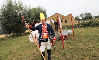 Nikolai Junk alias Sergeant Benjamin Rosenbaum, ein Grenadier. - Simone Flörke