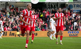 Lucas Copado spielte vergangene Saison noch für Energie Cottbus in der 3. Liga. - picture alliance / Fotostand Lucas Copado spielte vergangene Saison noch für Energie Cottbus in der 3. Liga. - picture alliance / Fotostand