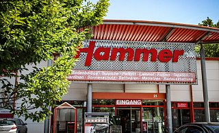 Der Hammer Markt in Herford an der Salzufler Straße wird Ende des Monats geschlossen. - Moritz Trinsch Der Hammer Markt in Herford an der Salzufler Straße wird Ende des Monats geschlossen. - Moritz Trinsch