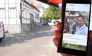 Sven Schloemann ist einer der Bürgermeisterkandidaten, die mit eigenen Social Media Kanälen für sich werben. - Andreas Sundermeier