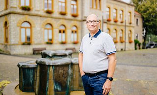 Carsten Ehmer geht für die CDU ins Rennen um das Amt des Bürgermeisters. - BESIM MAZHIQI