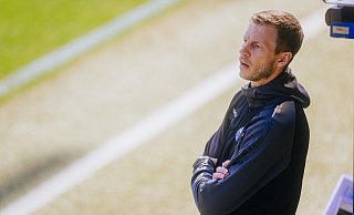 In der Saison 2022/23 führte Thomas Bertels den SC Paderborn II als Cheftrainer zum Regionalliga-Aufstieg, um anschließend in die Schalker Knappenschmiede zu wechseln. Nun kehrt der 38-Jährige womöglich zum SCP zurück. - Besim Mazhiqi