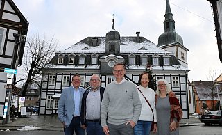 Rietbergs Bürgermeister Andreas Sunder (Mitte, vorn) tritt auch bei der kommenden Kommunalwahl an. - Anja Hustert