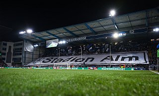 Auf der Bielefelder Alm wäre genügend Platz für die vielen Fans, die zu einem Public Viewing anlässlich des Endspiels um den DFB-Pokal erwartet werden. - Teresa Kröger