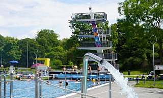Im Rolandsbad ist der Badebetrieb in diesem Jahr am 31. August zu Ende gegangen. Ob im kommenden Jahr die Paderborner Freibäder bei gutem Wetter auch im September geöffnet sind, das wird auch von der Personalsituation abhängig sein. - Felix Schwien